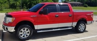 2012 Ford F-150 Race Red, Deep, Lustrous, & Shiny from using the best car wash and wax combination - Mothers California Gold Carnauba Wash & Wax.